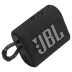 Caixa de Som JBL GO3, Portátil, Bluetooth, À Prova d'Agua e Poeira, 4.2W - JBLGO3BLK
