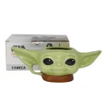Caneca 3D Baby Yoda- The Mandalorian: Star Wars - Zona Criativa 300 mL