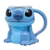 Caneca 3D Stitch - Lilo & Stitch - Disney - Zona Criativa 250 mL