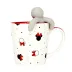 Caneca com Infusor para Chá Minnie Mouse - Disney -  Zona Criativa 350 mL