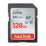 Cartão de Memória Micro SD SanDisk Ultra 128GB, Leitura 100MB/s