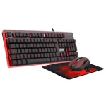 Combo Gamer Redragon S107, Teclado ABNT2 + Mouse 3200 DPI + Mouse Pad