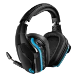 Headset Gamer Sem Fio Logitech G935, LIGHTSYNC RGB, Som Surround 7.1 - 981-000742
