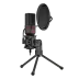 Microfone Redragon Streamer Seyfert, c/ Tripé, P2