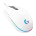 Mouse Gamer Logitech G203 Branco, 8000 DPI, Lightsync RGB