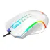 Mouse Gamer Redragon Griffin Lunar White, 7200 DPI, RGB