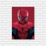 Placa Decorativa Spider-man Polygons Marvel - 20 x 30 cm