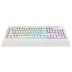 Teclado Gamer Redragon Shiva Lunar White, RGB, SP