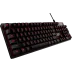 Teclado Mecânico Gamer Logitech G413 Carbon, Switch Romer-G, LED Vermelho, US