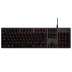 Teclado Mecânico Gamer Logitech G413 Carbon, Switch Romer-G, LED Vermelho, US