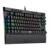 Teclado Óptico-Mecânico Gamer Redragon Magic-Wand Pro, Switch Blue, RGB, ABNT 2
