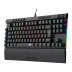 Teclado Óptico-Mecânico Gamer Redragon Magic-Wand Pro, Switch Blue, RGB, ABNT 2